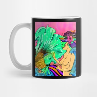 fish king woman Mug